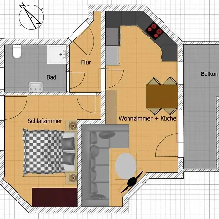 Duenenresidenz Bansin Heringsdorf (Usedom)